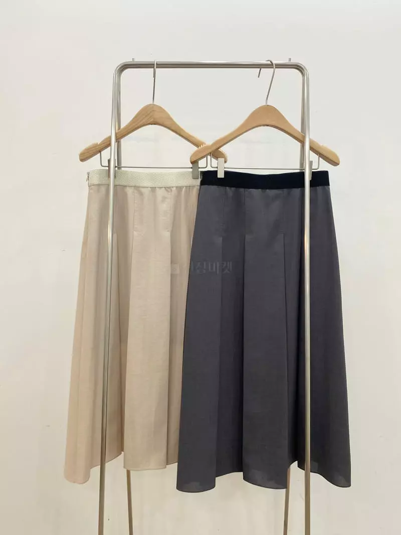 Ave29 - Korean Women Fashion - #momslook - Banding pleats Skirt - 9