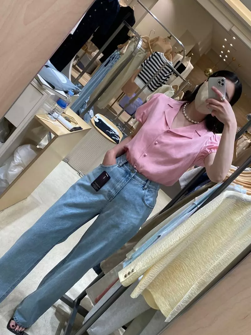 Ave29 - Korean Women Fashion - #momslook - Puff Blouse