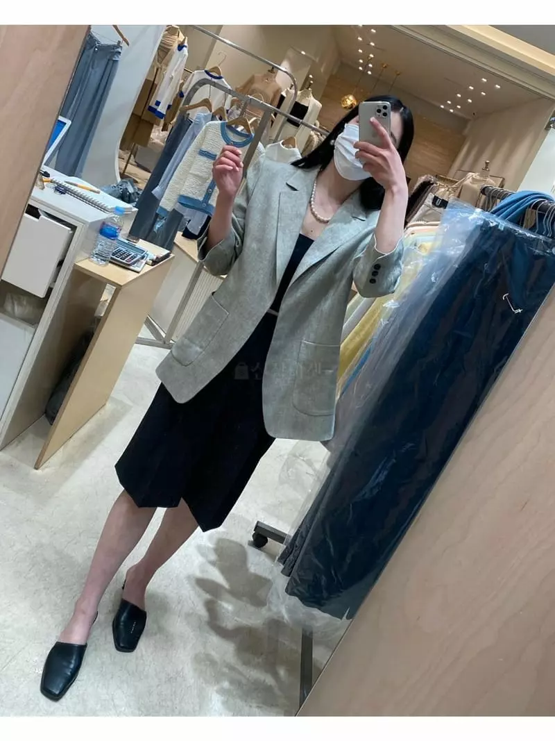 Ave29 - Korean Women Fashion - #momslook - Belted Jacket - 9