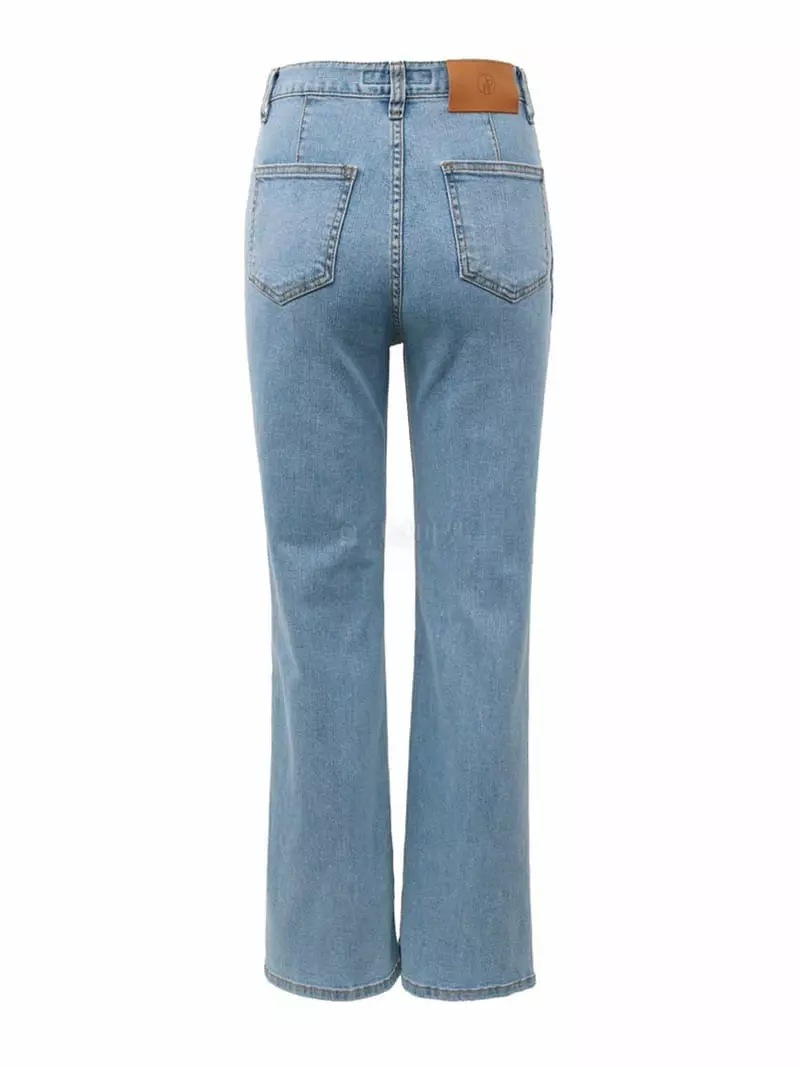Ave29 - Korean Women Fashion - #vintagekidsstyle - Pocket Jeans - 4