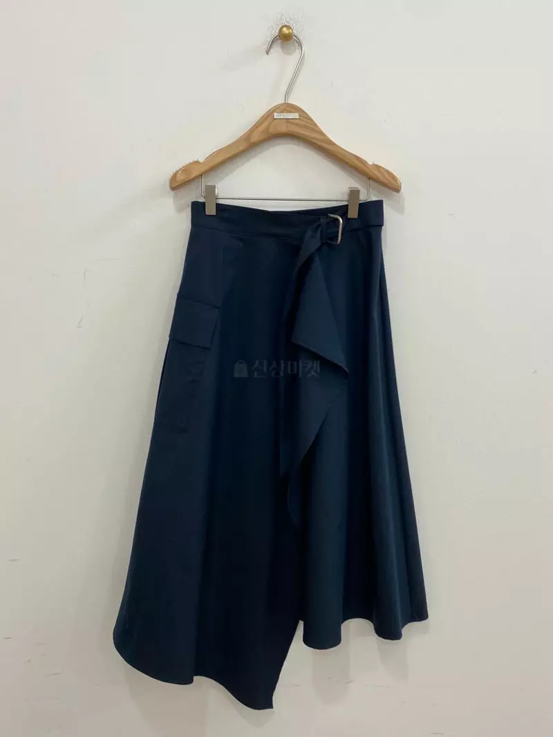 Ave29 - Korean Women Fashion - #romanticstyle - Unbal Wrap Skirt - 2
