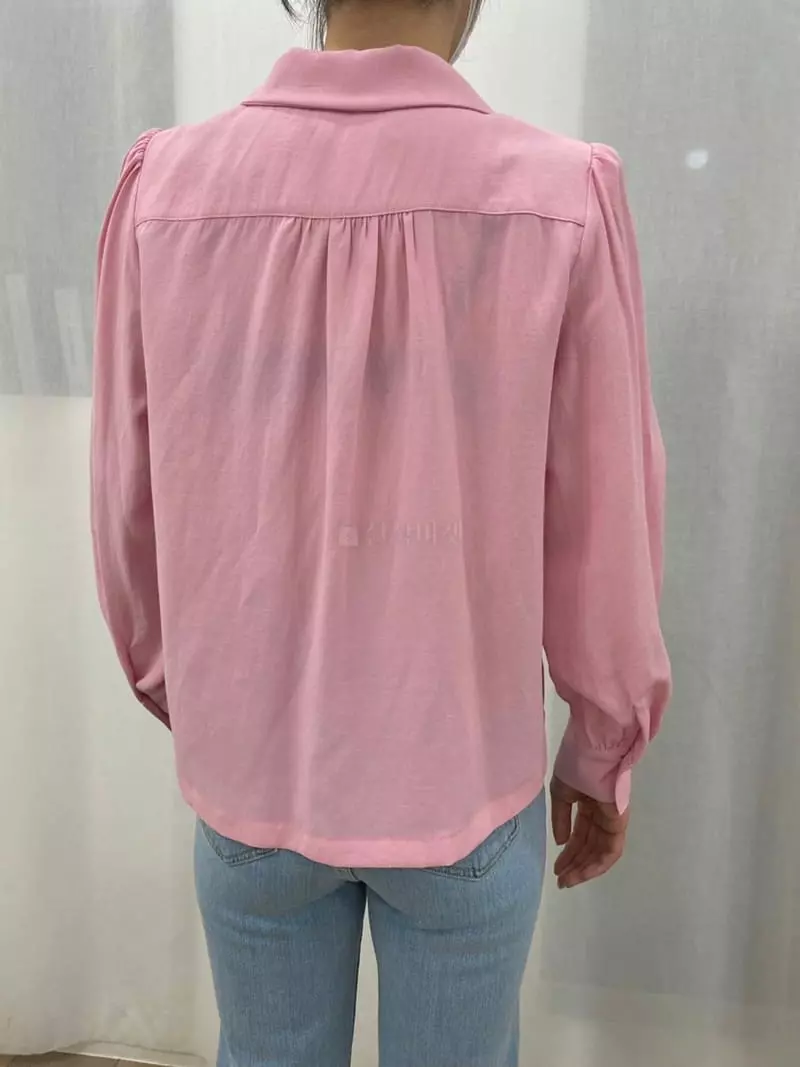 Ave29 - Korean Women Fashion - #shopsmall - Double Shirring Puff Blouse - 9
