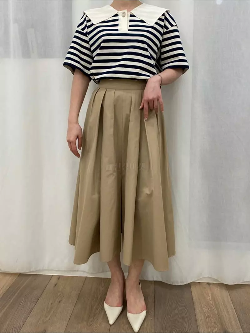 Ave29 - Korean Women Fashion - #thatsdarling - Volume Plare Skirt - 6