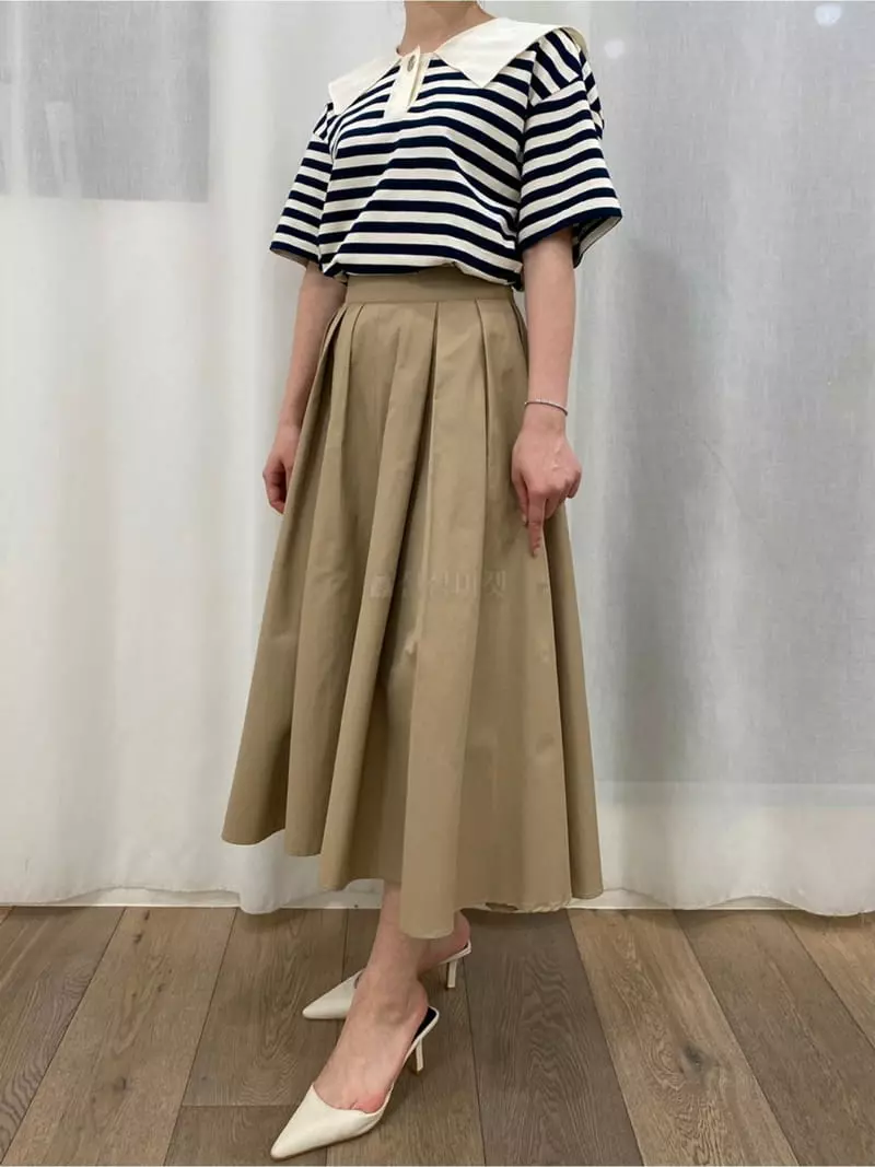 Ave29 - Korean Women Fashion - #thelittlethings - Volume Plare Skirt - 7