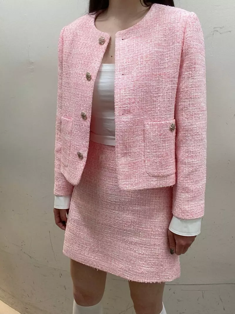 Ave29 - Korean Women Fashion - #vintagekidsstyle - Twid Jacket - 3