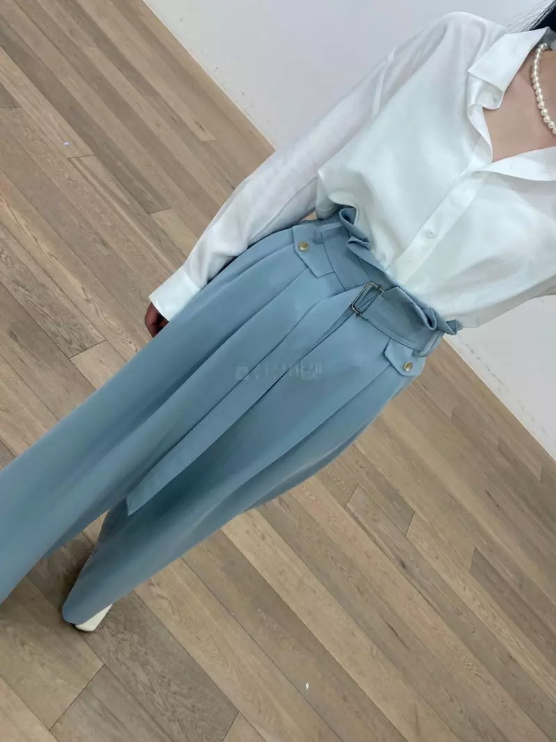 Ave29 - Korean Women Fashion - #womensfashion - Two Tuck Pants - 7