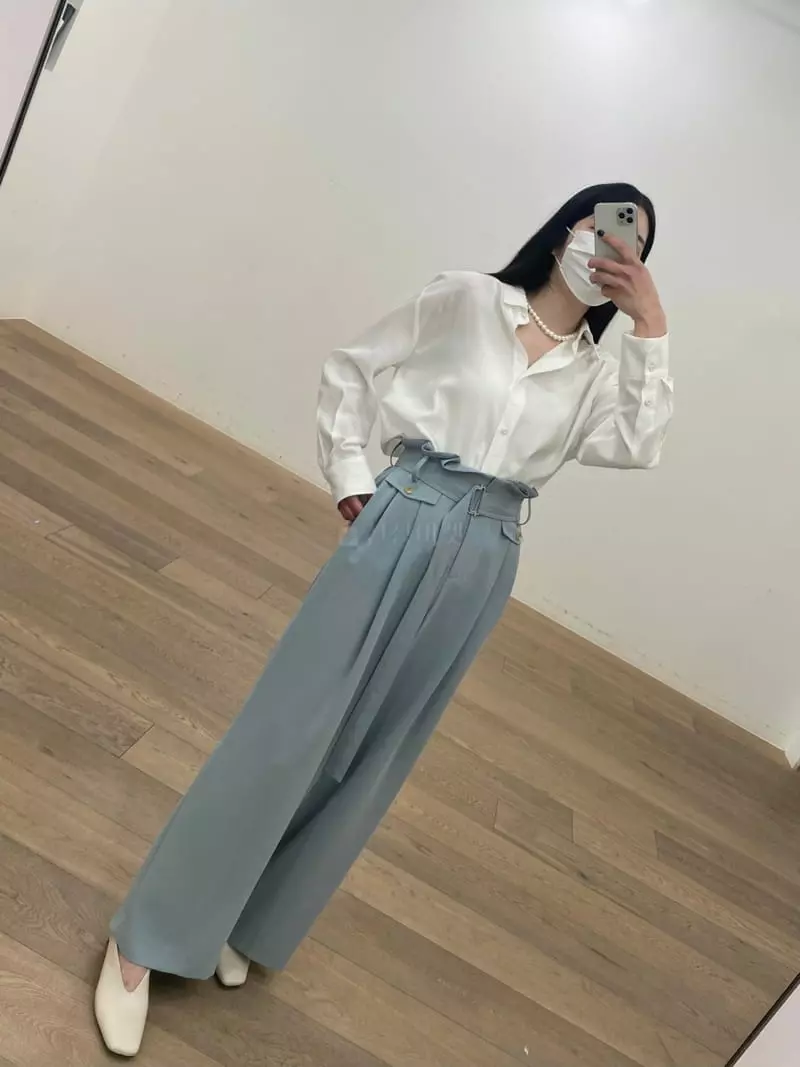 Ave29 - Korean Women Fashion - #womensfashion - Two Tuck Pants - 9