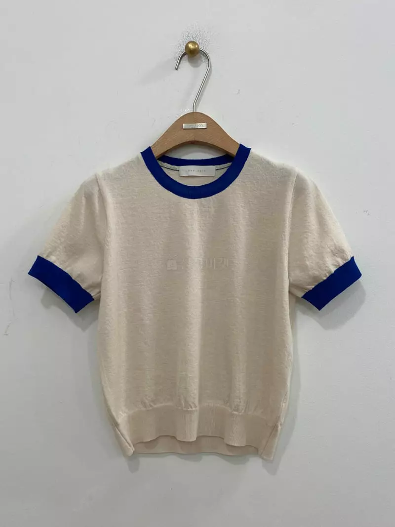 Ave29 - Korean Women Fashion - #womensfashion - Round Color Knit - 9