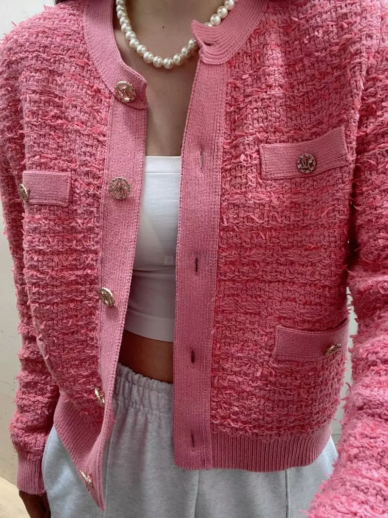 Ave29 - Korean Women Fashion - #womensfashion - Twid Cardigan - 6