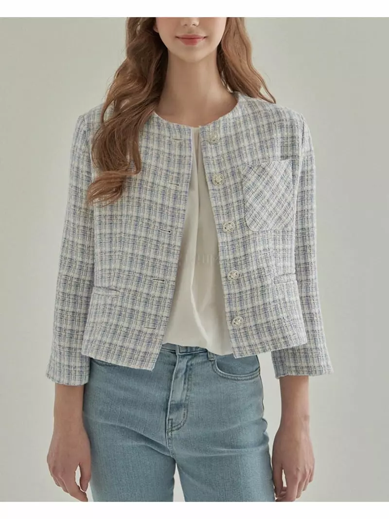 Ave29 - Korean Women Fashion - #momslook - Round Jacket - 4