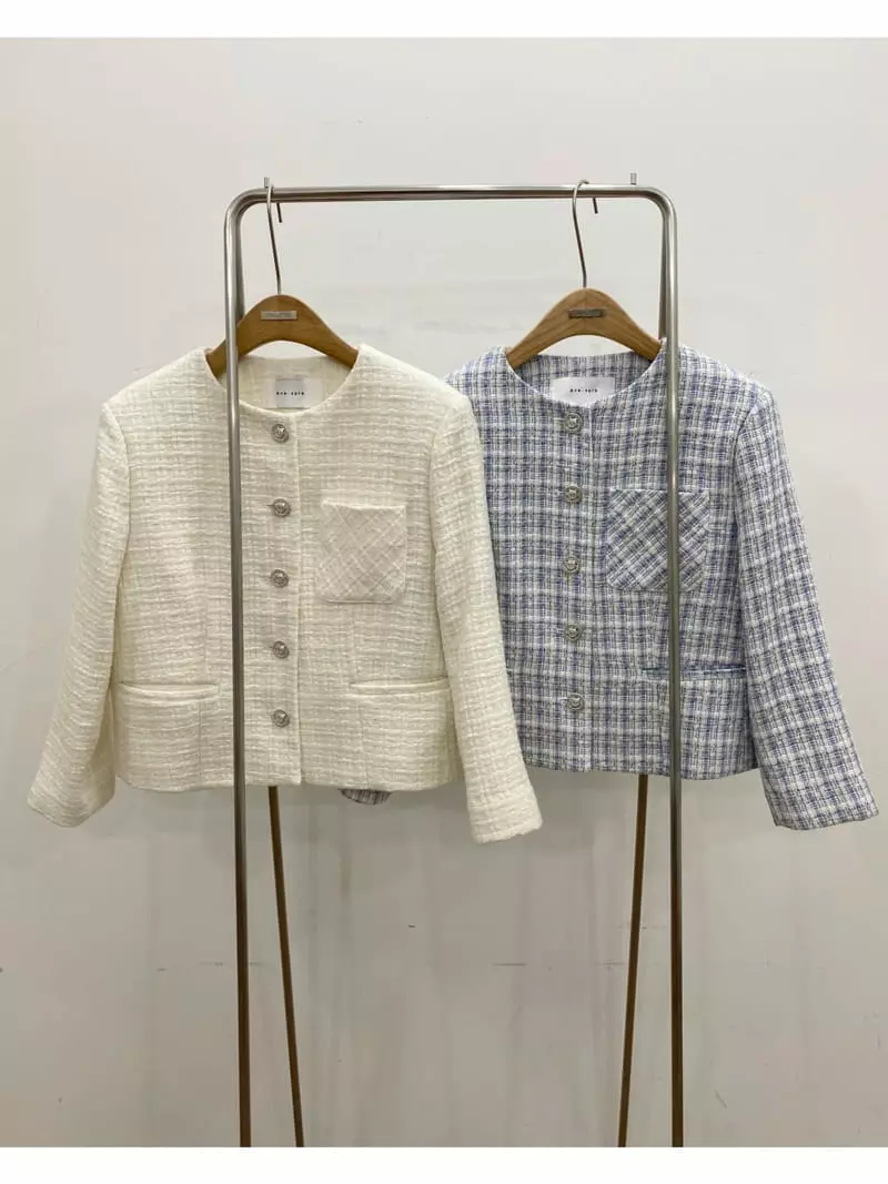 Ave29 - Korean Women Fashion - #womensfashion - Round Jacket - 8