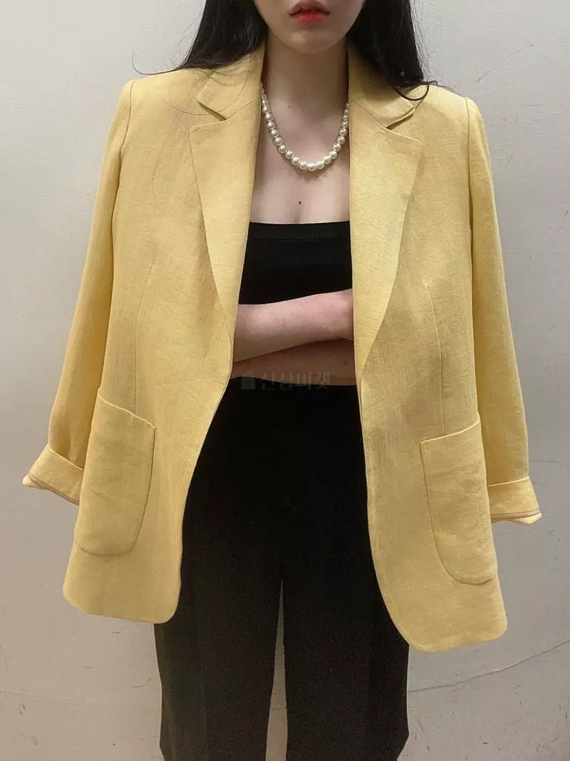 Ave29 - Korean Women Fashion - #womensfashion - Belted Jacket - 6