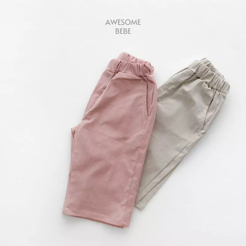 Awesome Bebe - Korean Children Fashion - #kidzfashiontrend - Summer Pants - 4