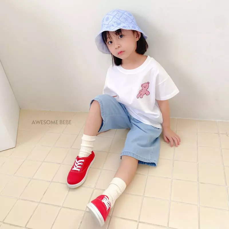 Awesome Bebe - Korean Children Fashion - #childofig - Capri Jeans - 8