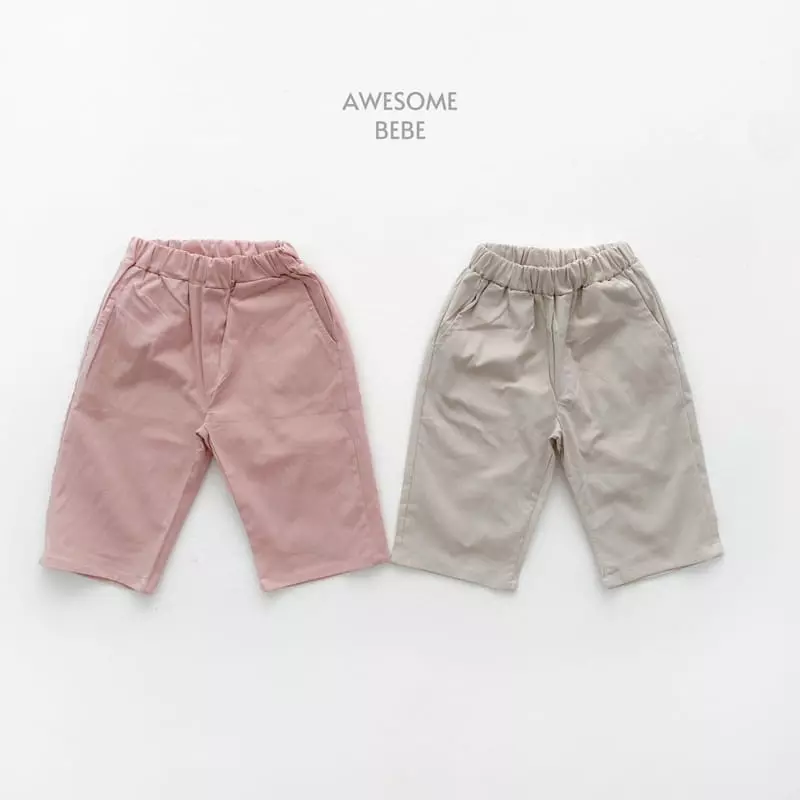 Awesome Bebe - Korean Children Fashion - #kidsshorts - Summer Pants