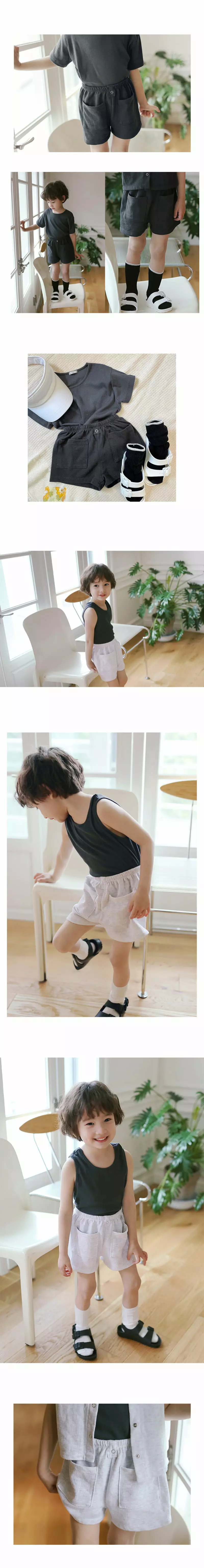 BIEN A BIEN - Korean Children Fashion Brand - #Kfashion4kids - Eforin Shorts - 2