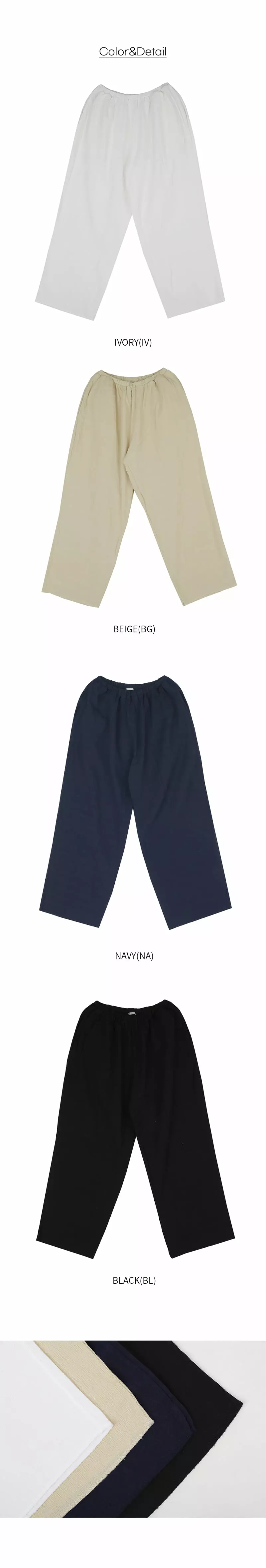 BIEN A BIEN - Korean Women Fashion Brand - #restrostyle - Mom Better Pants - 5
