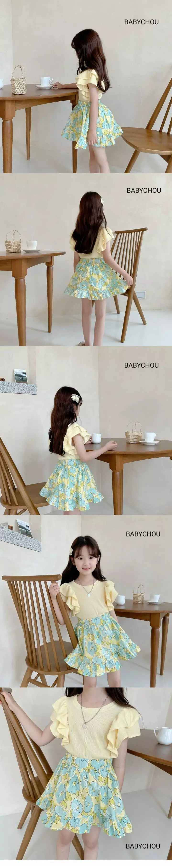 Babychou - Korean Children Fashion - #minifashionista - Drawing Skirt - 3