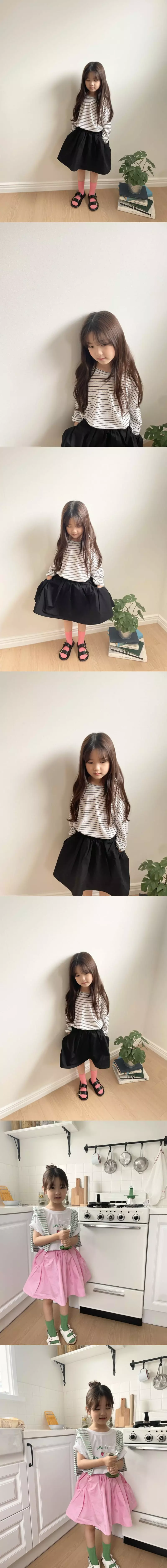 Baguette - Korean Children Fashion - #childofig - Pocket Basrak Skirt - 2