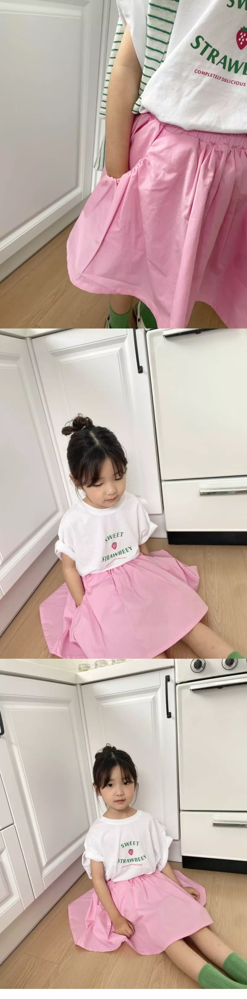 Baguette - Korean Children Fashion - #childrensboutique - Pocket Basrak Skirt - 3