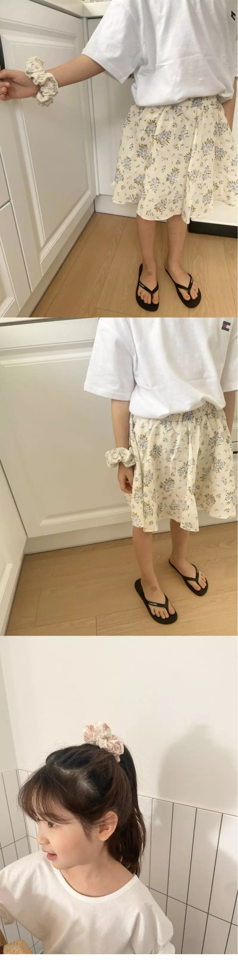 Baguette - Korean Children Fashion - #designkidswear - Sharlang Flower Hairring - 3