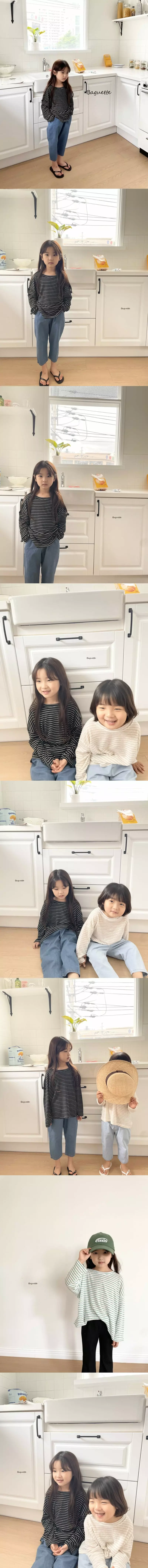 Baguette - Korean Children Fashion - #discoveringself - Sharlang Linen Tee - 3