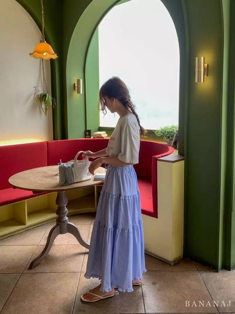 Banana J - Korean Women Fashion - #momslook - Mom Salad Skirt - 6