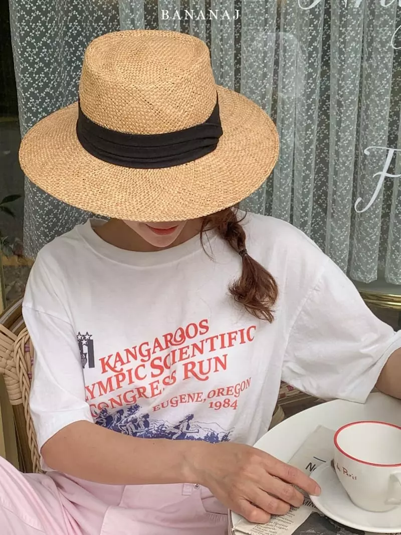 Banana J - Korean Women Fashion - #womensfashion - Mom Run Box Tee - 2