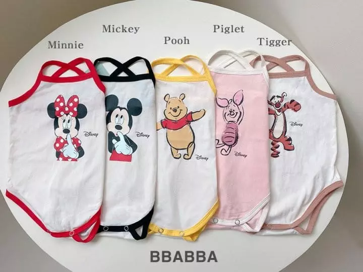 Bbabba - Korean Baby Fashion - #babyoutfit - Hot Disney String Bodysuit