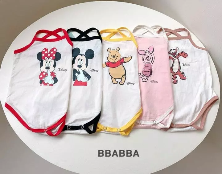 Bbabba - Korean Baby Fashion - #babywear - Hot Disney String Bodysuit - 4