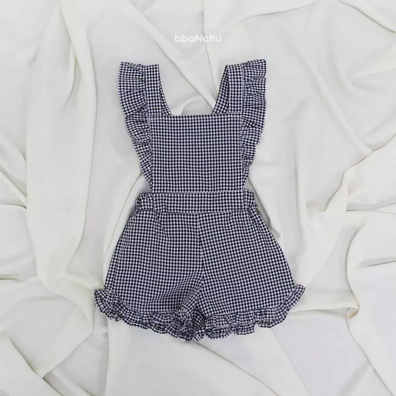 Bbonchu - Korean Children Fashion - #Kfashion4kids - Dalkom Dungarees - 3