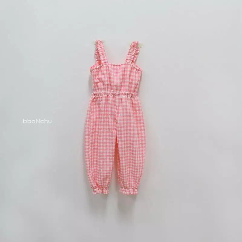 Bbonchu - Korean Children Fashion - #kidzfashiontrend - Love Me Jumpsuit - 4