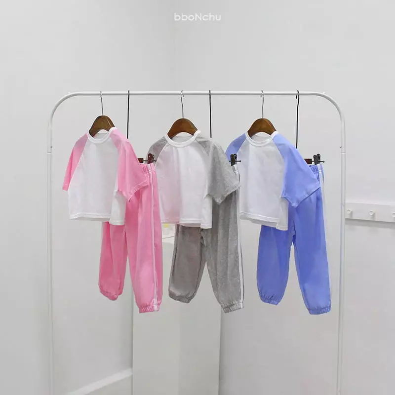 Bbonchu - Korean Children Fashion - #childofig - More Top Bottom Set