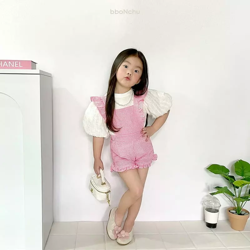Bbonchu - Korean Children Fashion - #childrensboutique - Dalkom Dungarees - 12