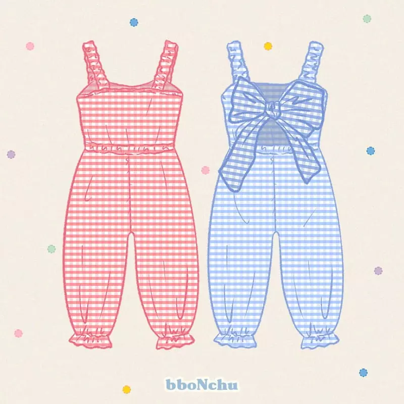 Bbonchu - Korean Children Fashion - #childrensboutique - Love Me Jumpsuit - 11
