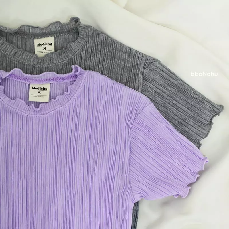Bbonchu - Korean Children Fashion - #childofig - Chu Chu Pleats Top Bottom Set - 4