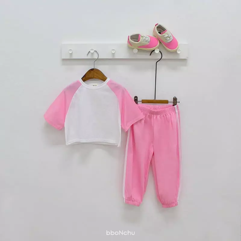 Bbonchu - Korean Children Fashion - #childrensboutique - More Top Bottom Set - 3