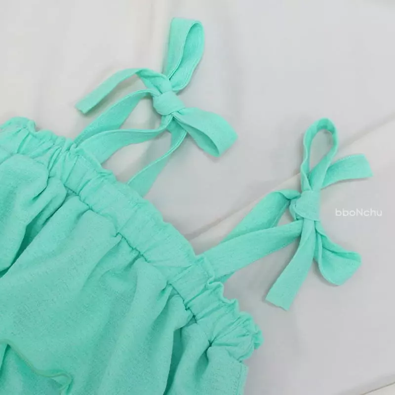 Bbonchu - Korean Children Fashion - #designkidswear - Cancan Top Bottom Set - 7