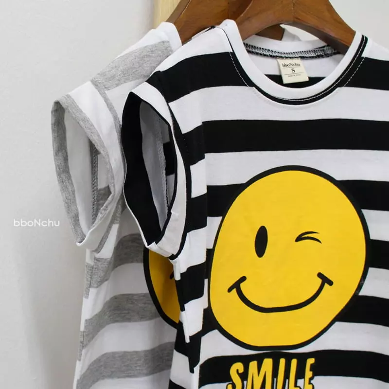 Bbonchu - Korean Children Fashion - #childrensboutique - Smile One-piece - 4