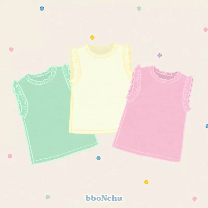 Bbonchu - Korean Children Fashion - #designkidswear - Pudding Sleeveless - 9