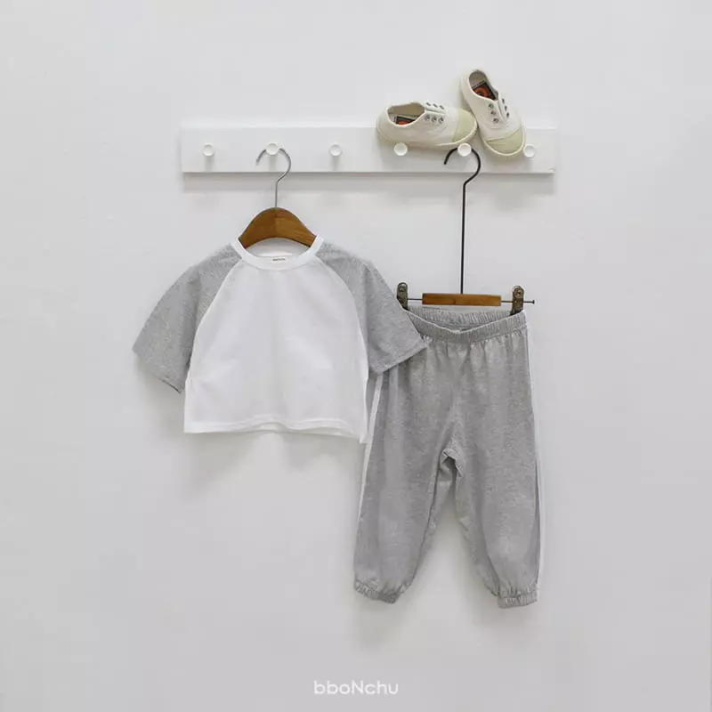 Bbonchu - Korean Children Fashion - #childrensboutique - More Top Bottom Set - 4