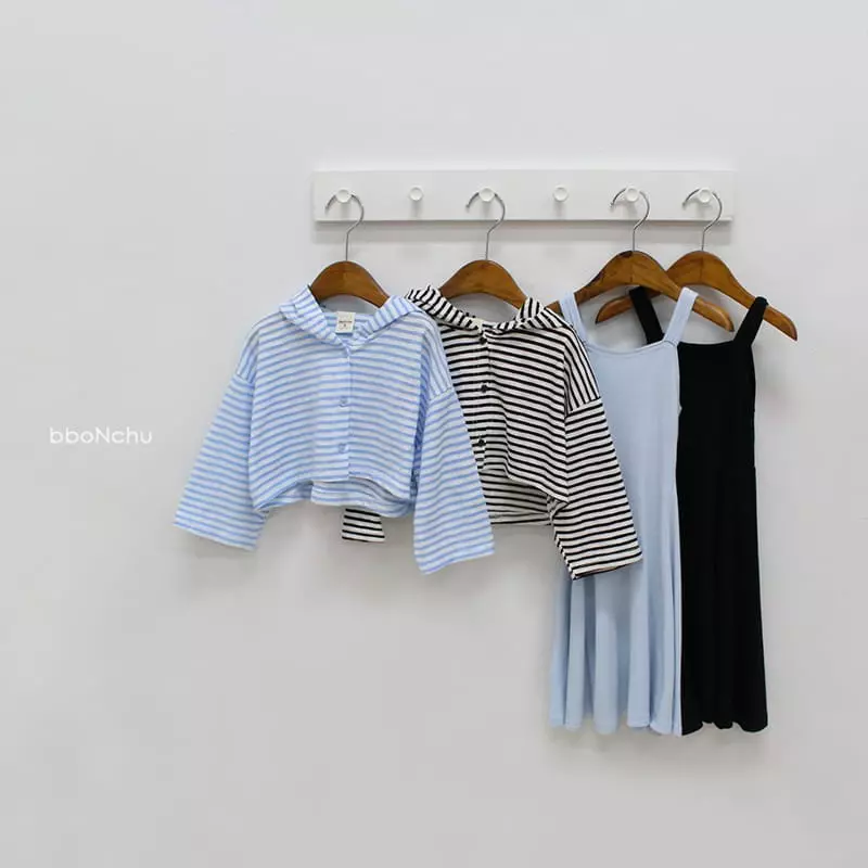 Bbonchu - Korean Children Fashion - #designkidswear - Resort Top Bottom Set - 2