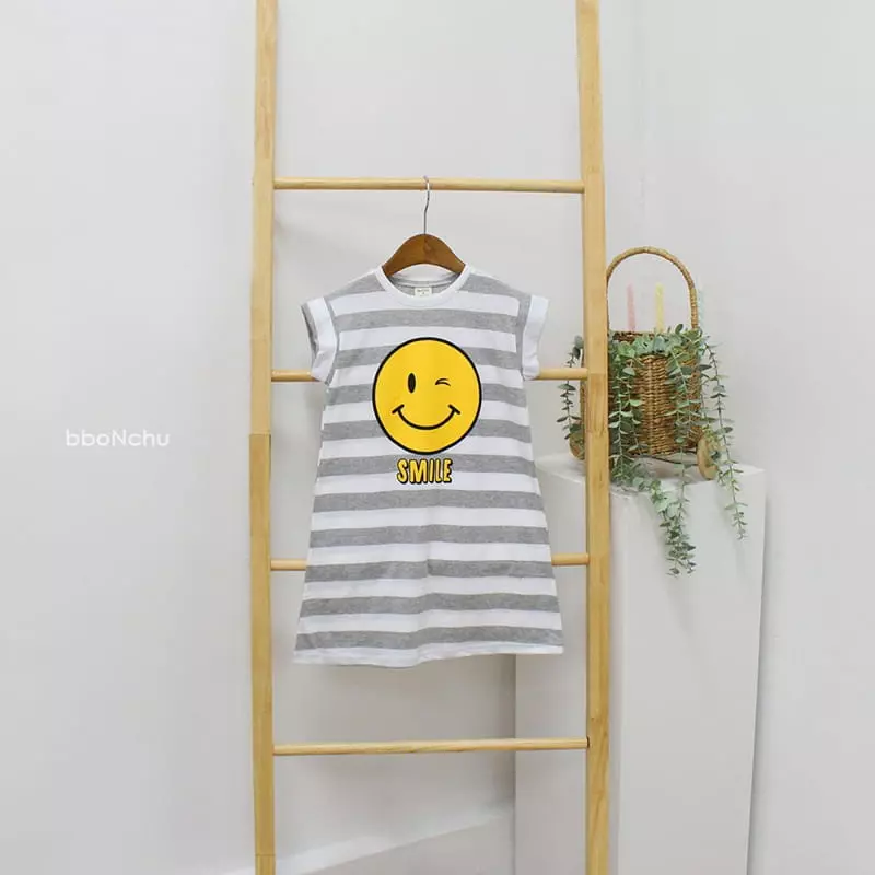 Bbonchu - Korean Children Fashion - #discoveringself - Smile One-piece - 5