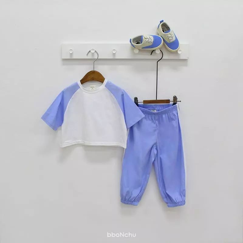 Bbonchu - Korean Children Fashion - #discoveringself - More Top Bottom Set - 5
