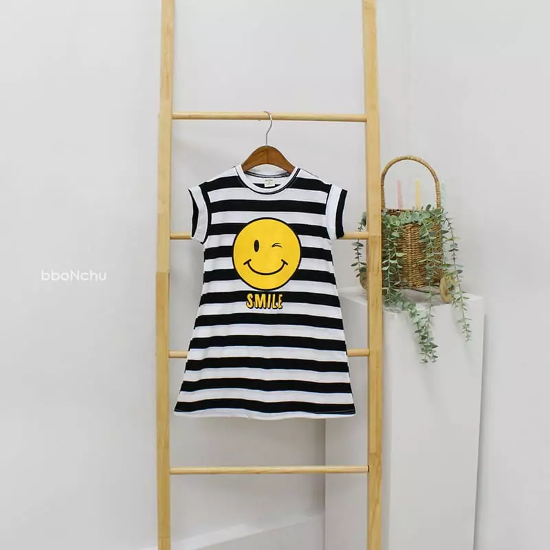 Bbonchu - Korean Children Fashion - #fashionkids - Smile One-piece - 6