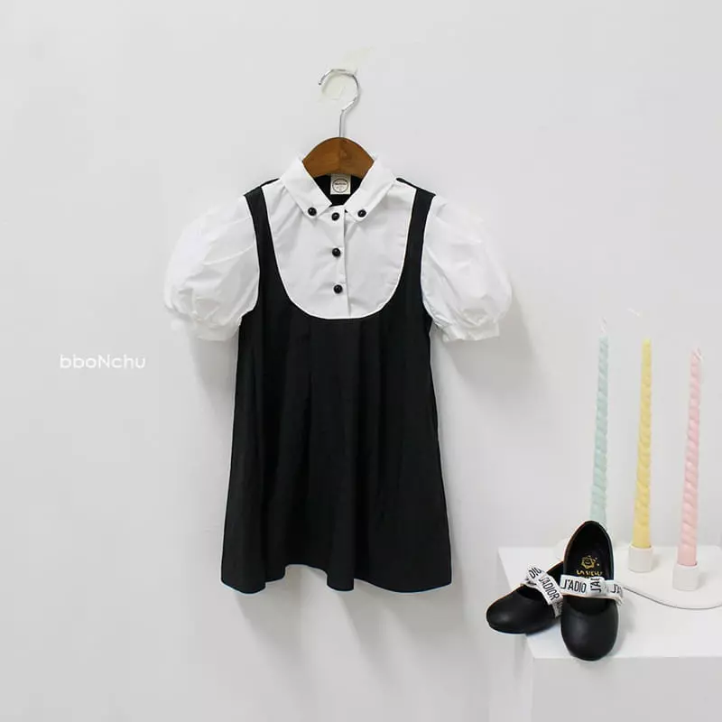 Bbonchu - Korean Children Fashion - #fashionkids - Mimi Sol One-piece - 2