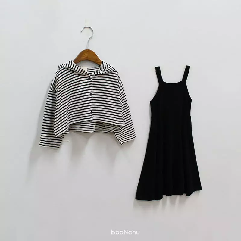 Bbonchu - Korean Children Fashion - #discoveringself - Resort Top Bottom Set - 4