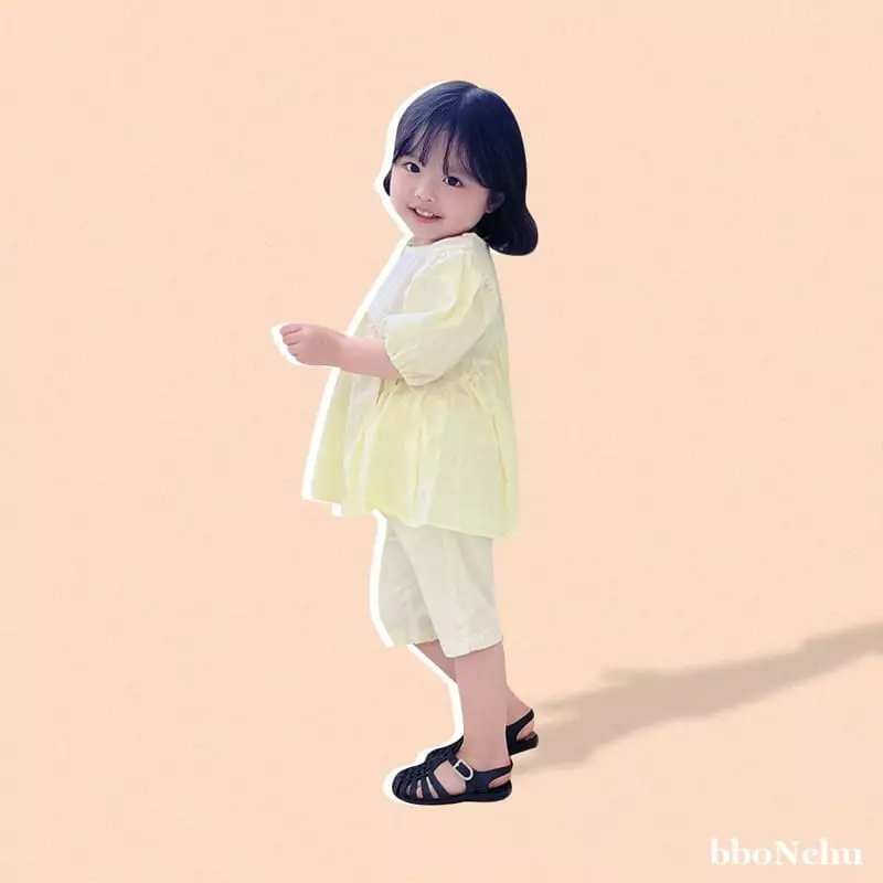 Bbonchu - Korean Children Fashion - #kidsshorts - Love Blouse - 10