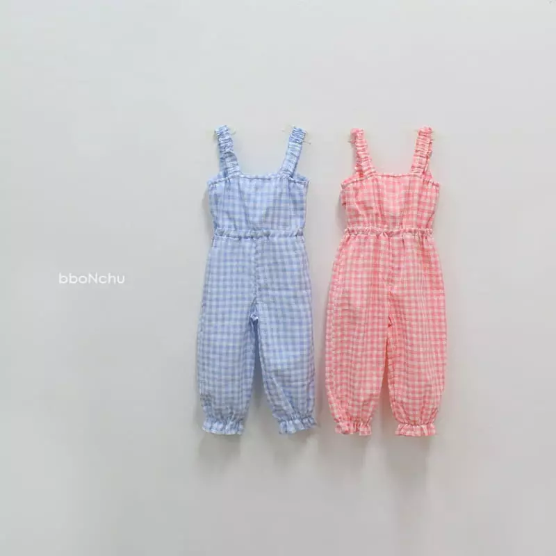 Bbonchu - Korean Children Fashion - #kidsshorts - Love Me Jumpsuit