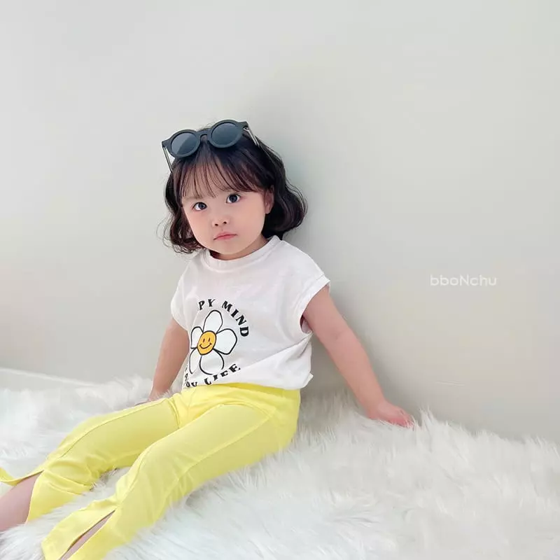 Bbonchu - Korean Children Fashion - #kidsshorts - Happy Sleeveless - 12